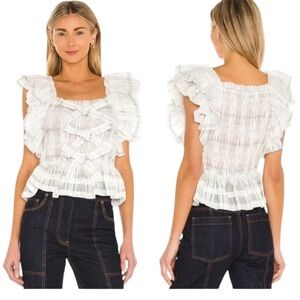 Ulla Johnson Camille Bow Tank